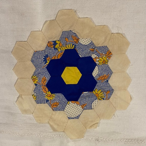 Vintage quilt blocks  - for sewing - collection of 4 blocks -crafts / display - Picture 10 of 13